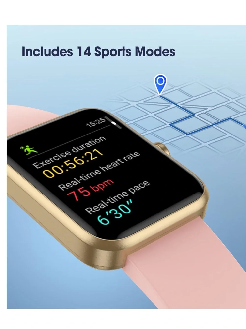 LIVIKEY Smart Watch 41mm waterproof